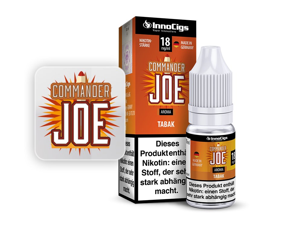 InnoCigs - Commander Joe - Tabak - Liquid