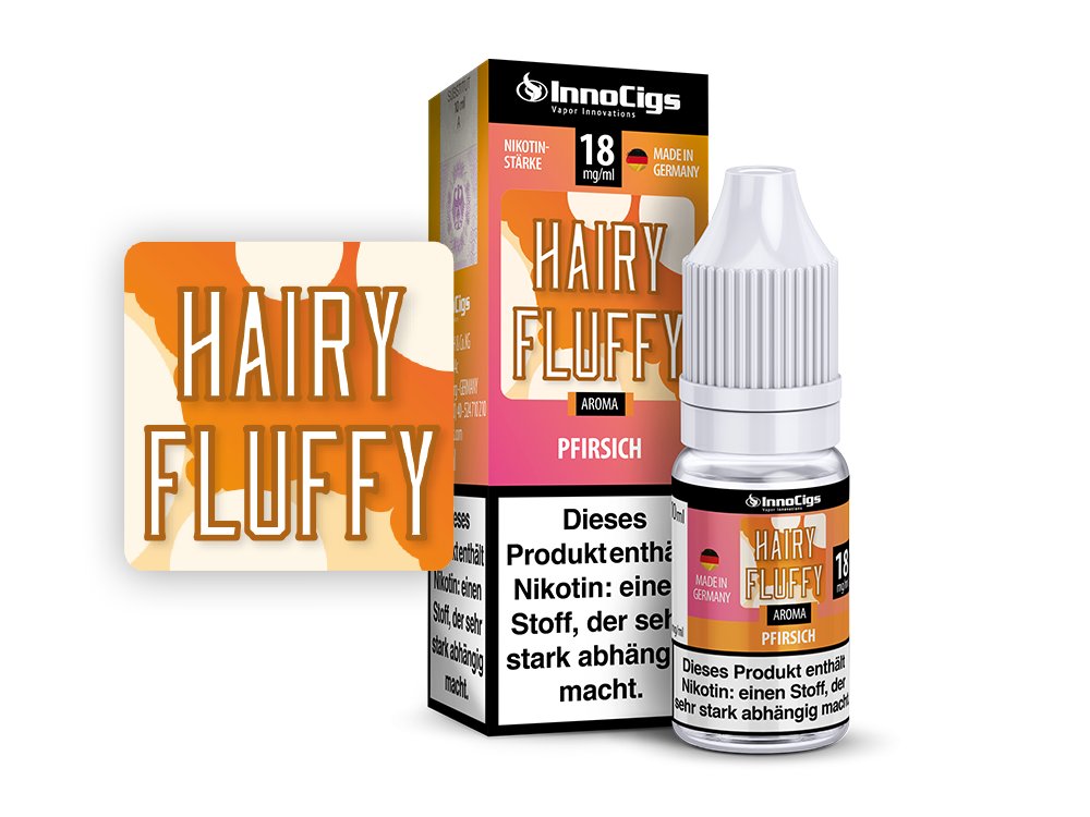 InnoCigs - Hairy Fluffy - Pfirsich - Liquid