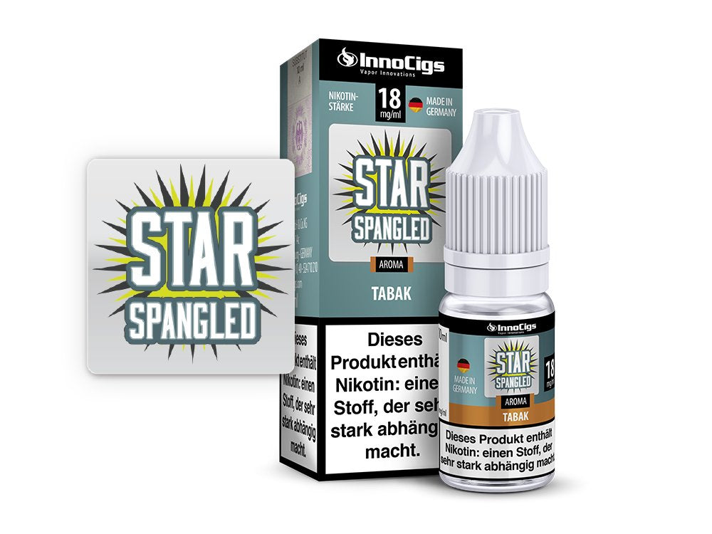 InnoCigs - Star Spangled - Tabak - Liquid
