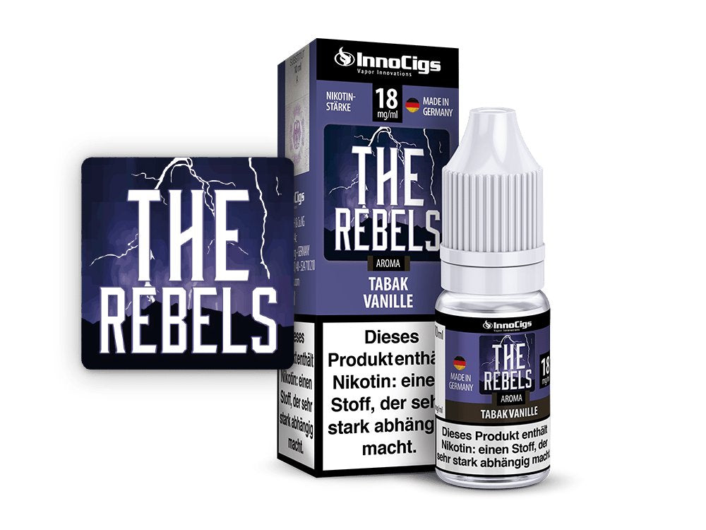 InnoCigs - The Rebels - Tabak Vanille - Liquid