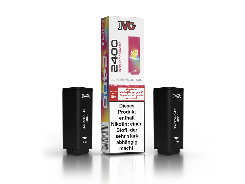 IVG - 2400 Pod (2 x 2 ml) 20mg/ml - time4smoke