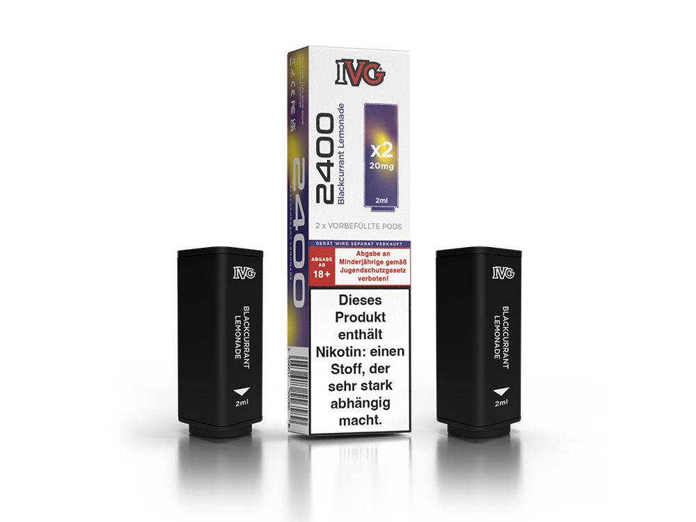 IVG - 2400 Pod (2 x 2 ml) 20mg/ml - time4smoke