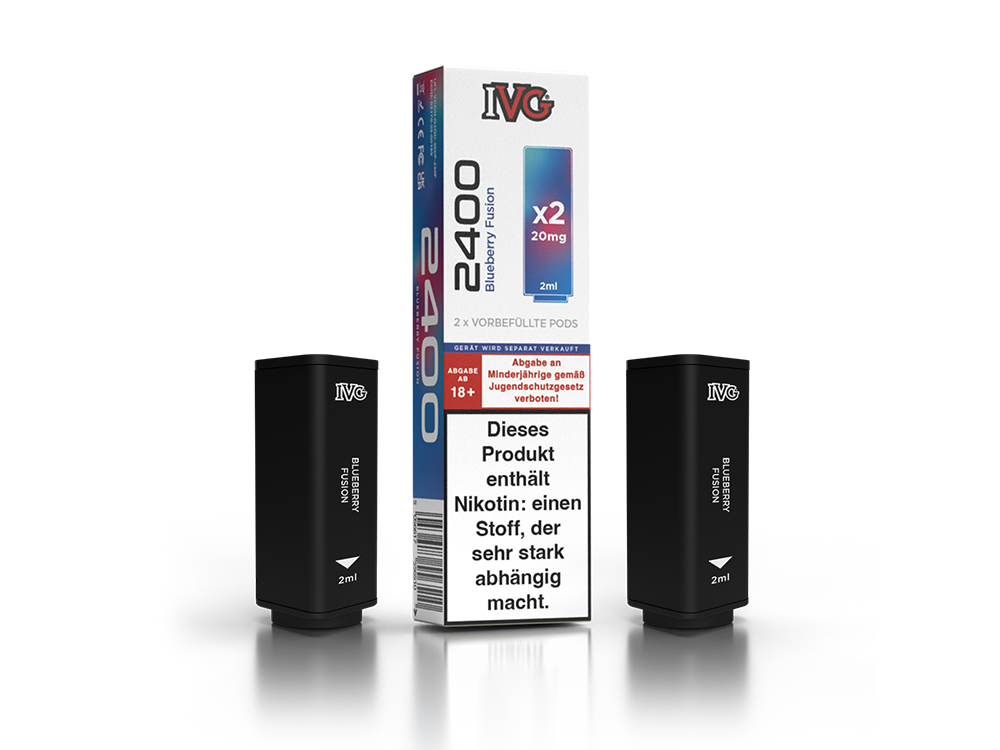 IVG - 2400 Pod (2 x 2 ml) 20mg/ml - time4smoke