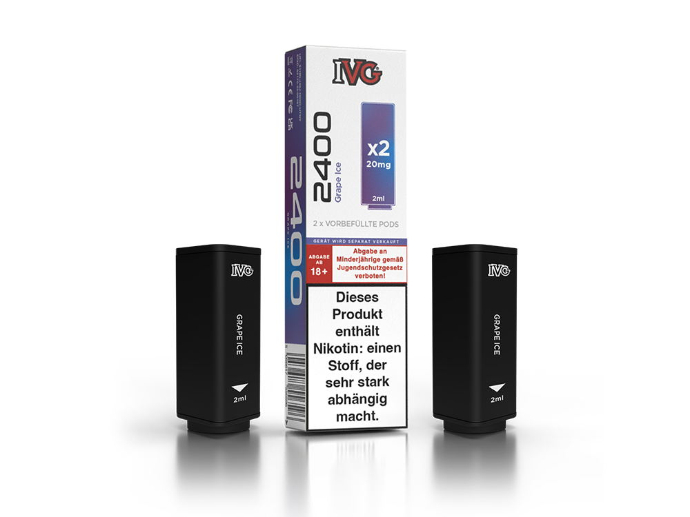 IVG - 2400 Pod (2 x 2 ml) 20mg/ml - time4smoke