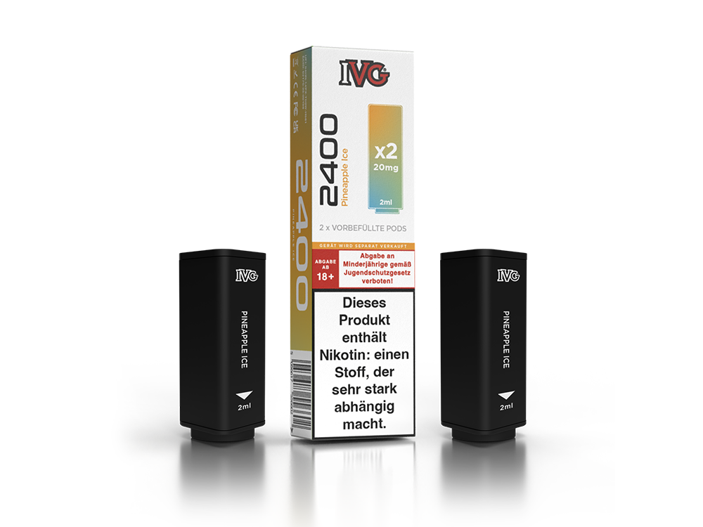 IVG - 2400 Pod (2 x 2 ml) 20mg/ml - time4smoke