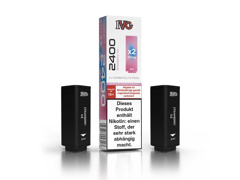 IVG - 2400 Pod (2 x 2 ml) 20mg/ml - time4smoke