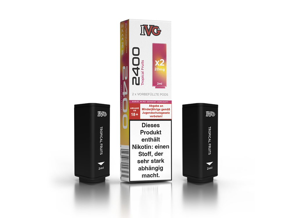 IVG - 2400 Pod (2 x 2 ml) 20mg/ml - time4smoke