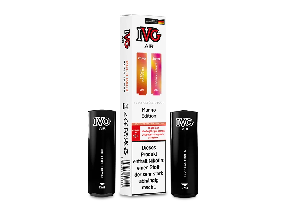 IVG - AIR Pod Multi Flavour Edition (2 x 2 ml) 20 mg/ml
