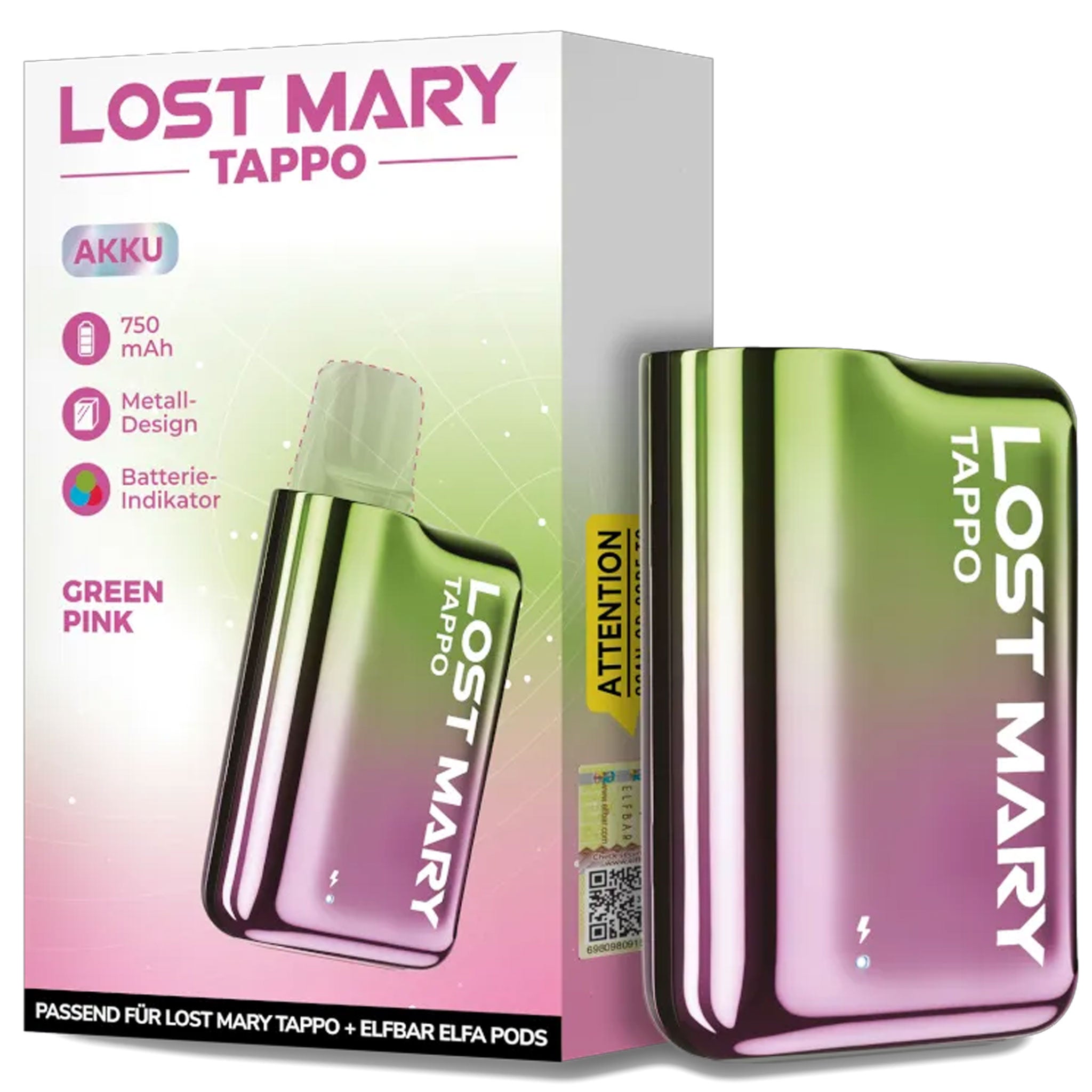 Lost Mary - Tappo (750 mAh) Akku
