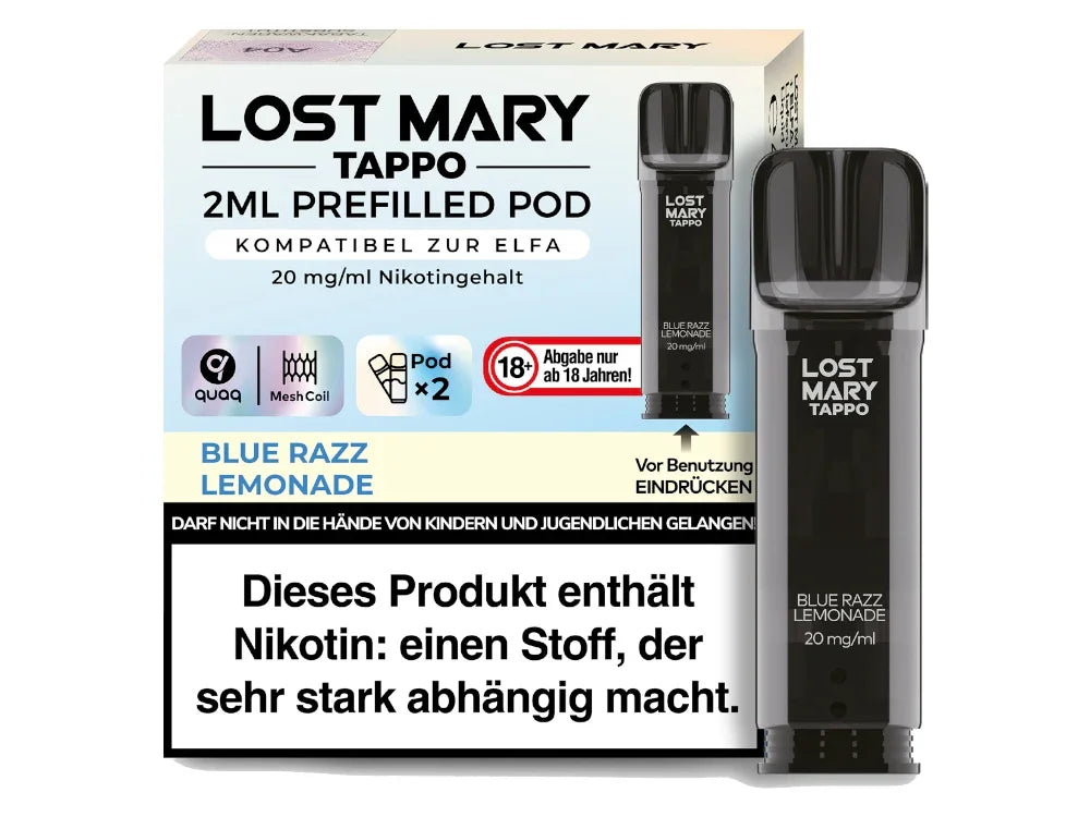 Lost Mary - Tappo Pods (2 x 2 ml) 20 mg/ml (2 Stück)
