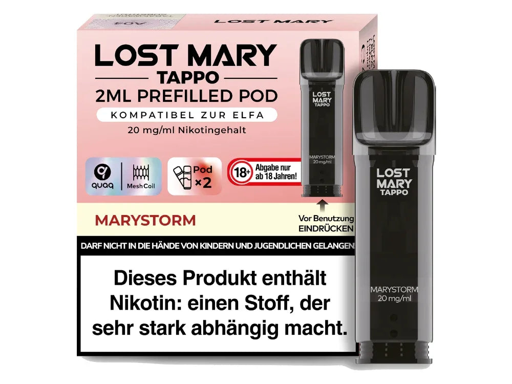 Lost Mary - Tappo Pods (2 x 2 ml) 20 mg/ml (2 Stück)