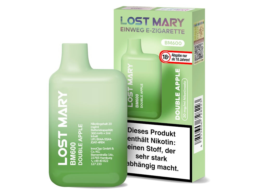 Lost Mary - BM600 (2 ml) 20 mg/ml - Einweg E-Zigarette