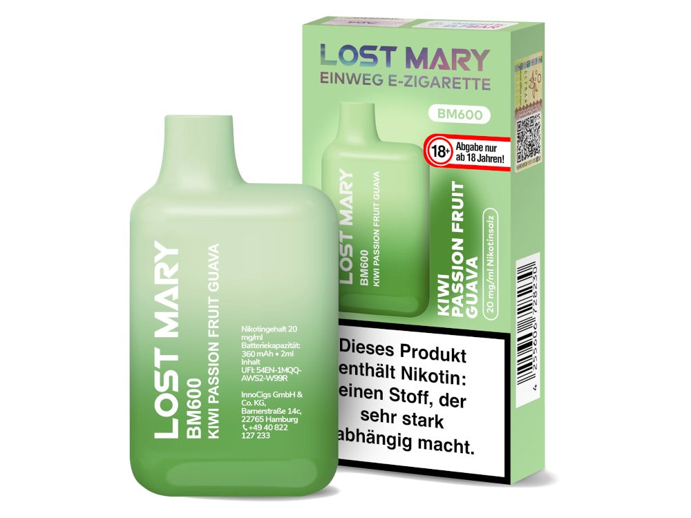 Lost Mary - BM600 (2 ml) 20 mg/ml - Einweg E-Zigarette