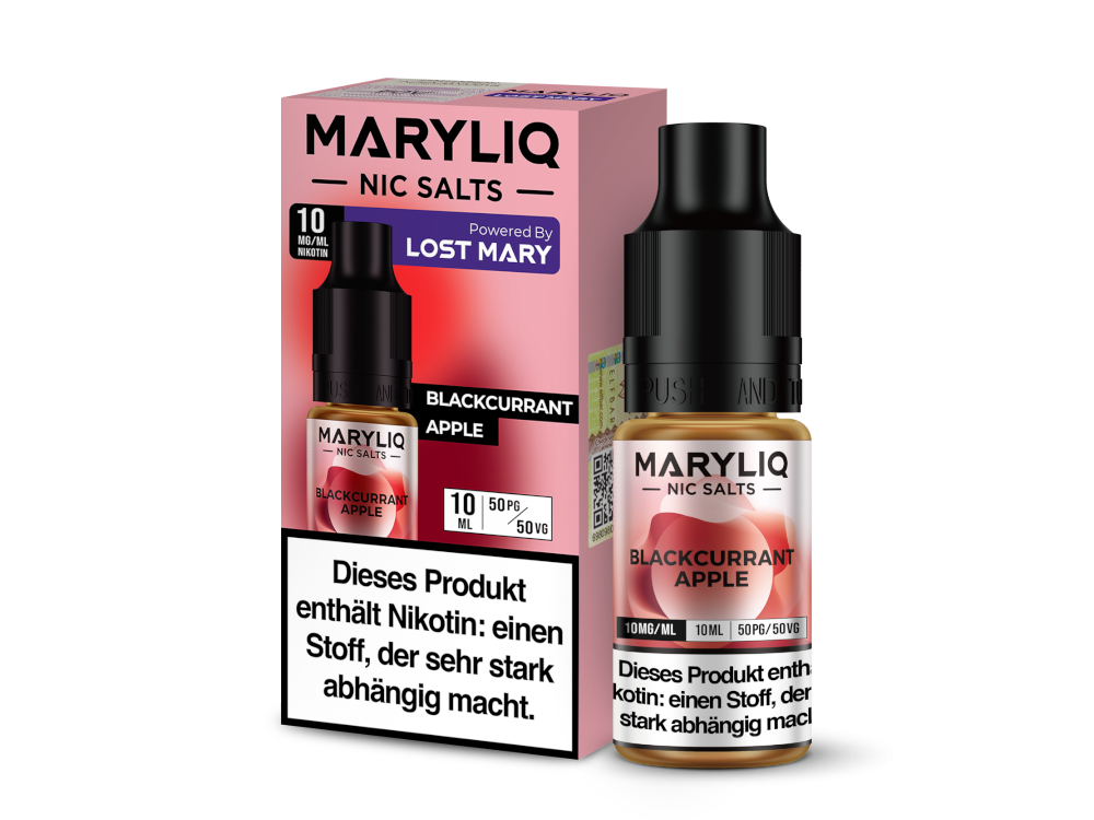 MARYLIQ - Blackcurrant Apple - Nikotinsalz Liquid