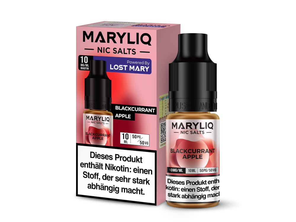 MARYLIQ - Blackcurrant Apple - Nikotinsalz Liquid