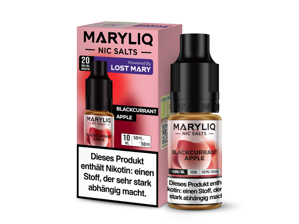 MARYLIQ - Blackcurrant Apple - Nikotinsalz Liquid
