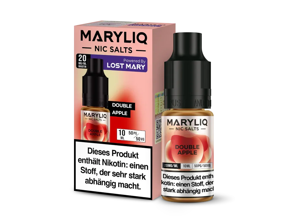 MARYLIQ - Double Apple - Nikotinsalz Liquid - time4smoke