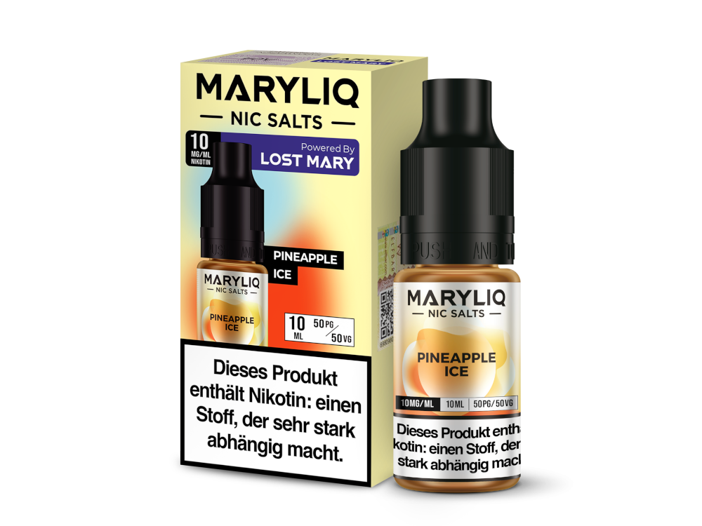 MARYLIQ - Pineapple Ice - Nikotinsalz Liquid