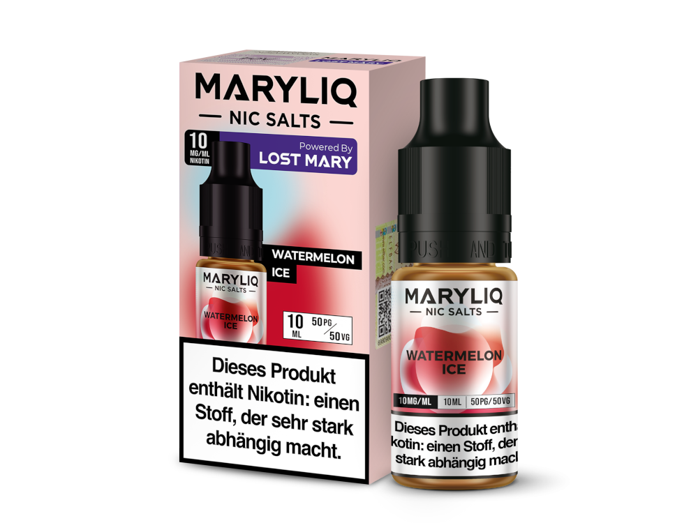 MARYLIQ - Watermelon Ice - Nikotinsalz Liquid