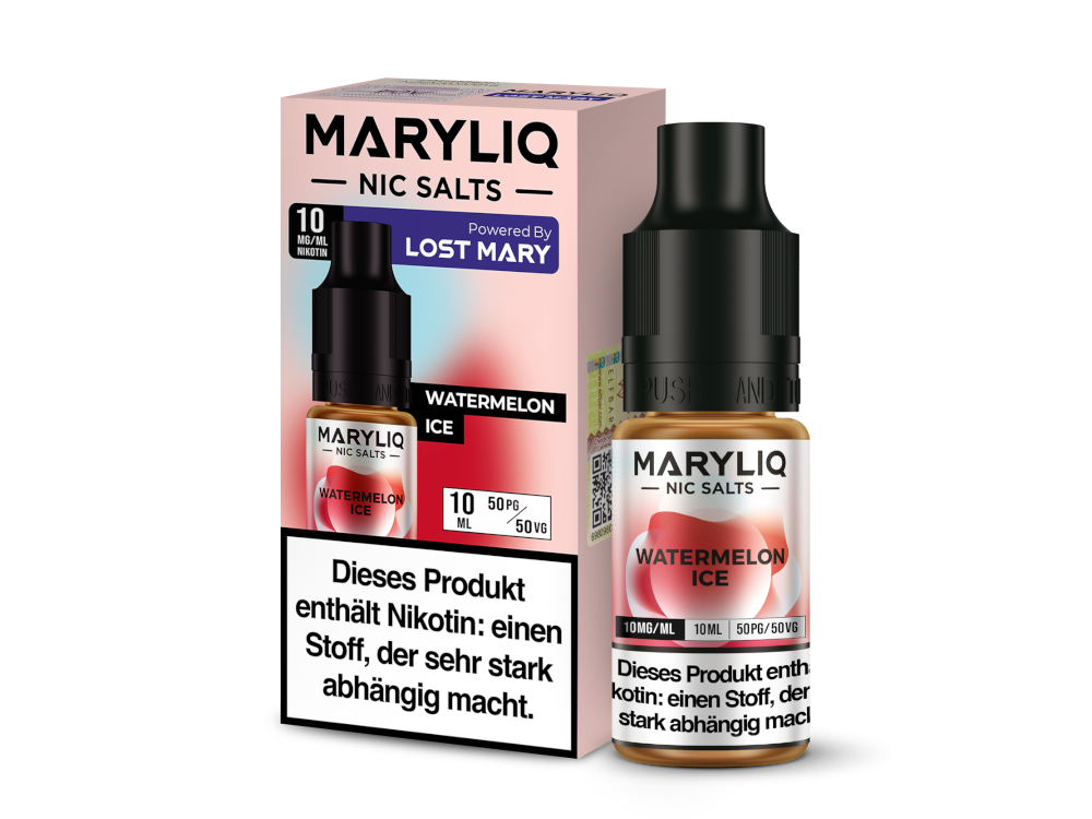 MARYLIQ - Watermelon Ice - Nikotinsalz Liquid