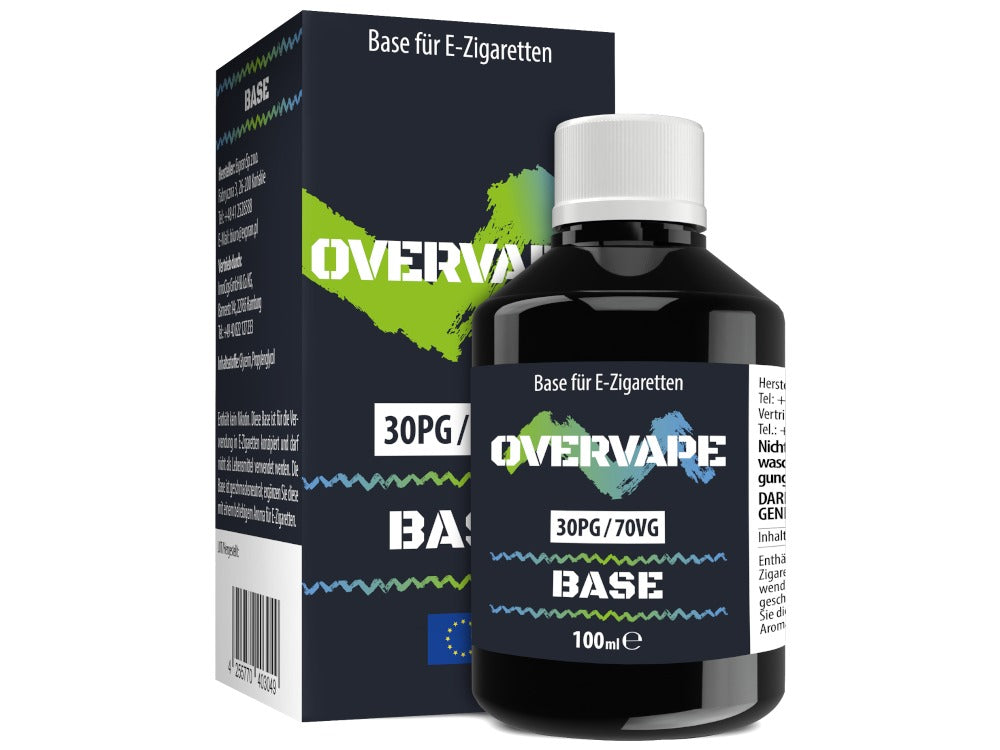 Overvape - Base 100 ml VPG 50/50 | 70/30 (0 mg/ml)