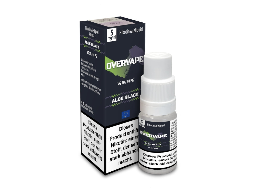 Overvape - Aloe Black - Nikotinsalz Liquid