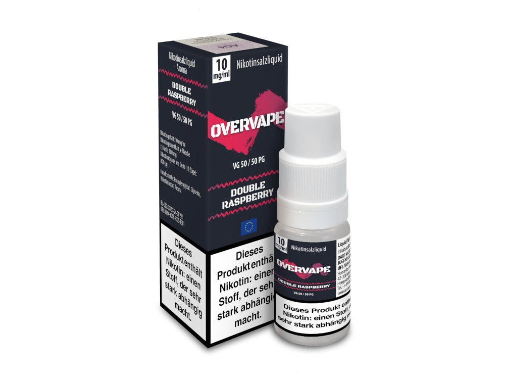 Overvape - Double Raspberry - Nikotinsalz Liquid