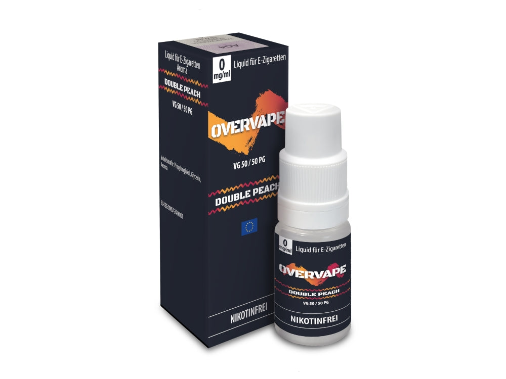 Overvape - Double Peach - Nikotinsalz Liquid