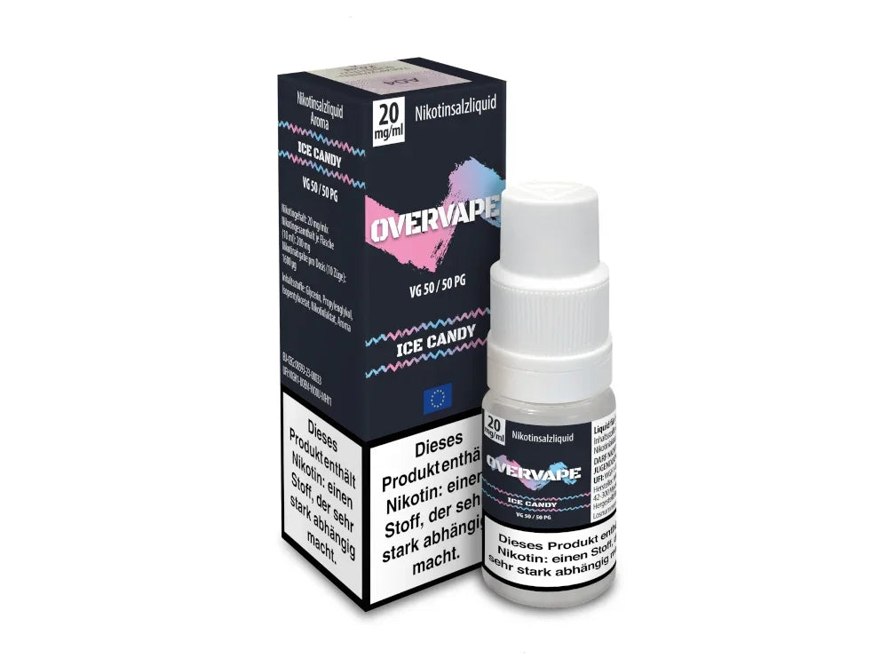Overvape - Ice Candy - Nikotinsalz Liquid - Ice Candy / 1er Packung / 20 mg/ml time4smoke.de