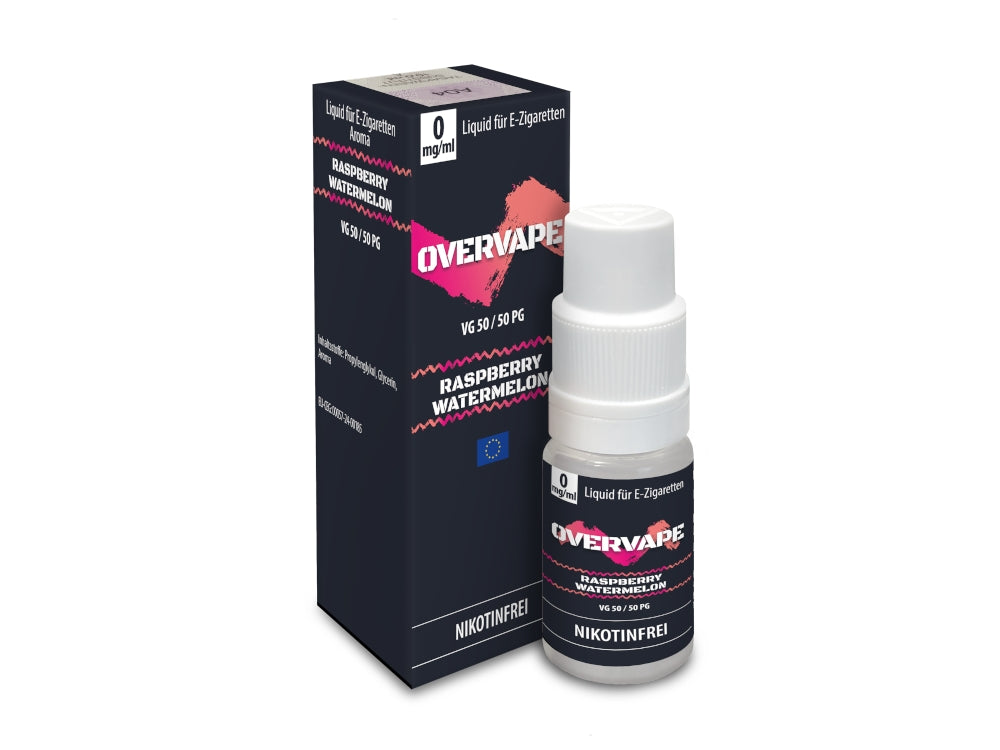 Overvape - Raspberry Watermelon - Nikotinsalz Liquid