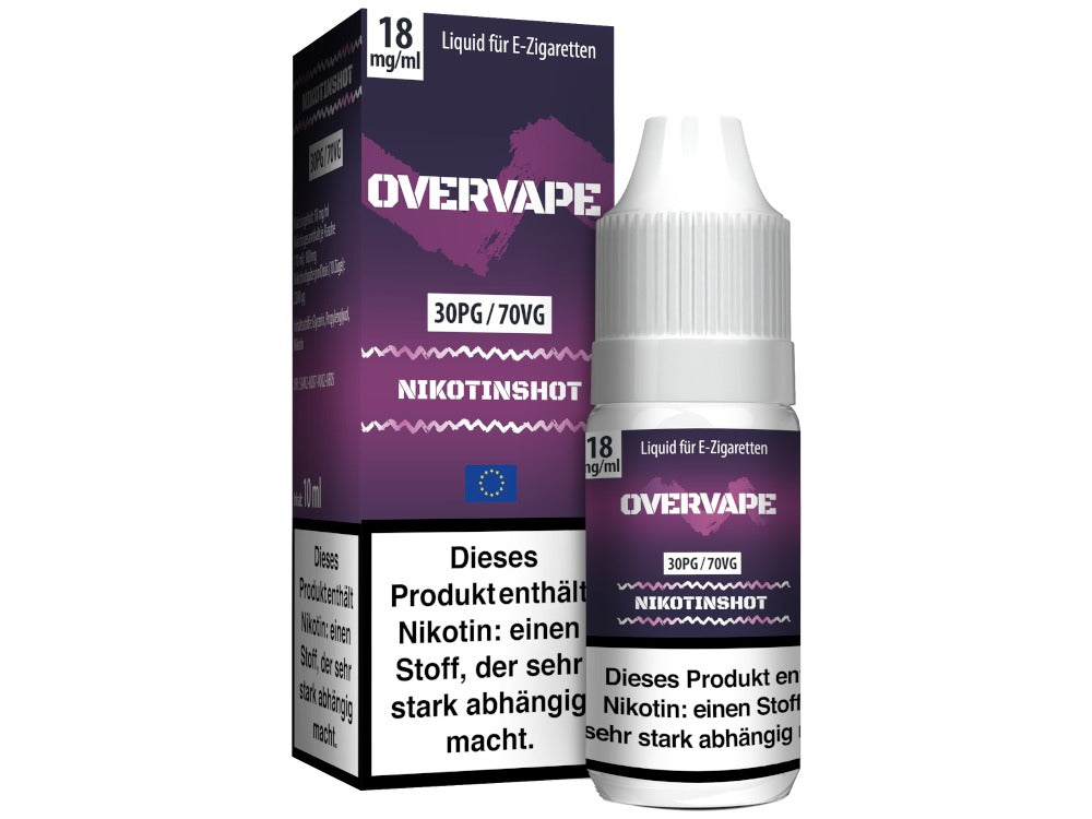 Overvape - Nikotin Shots 70/30 VPG