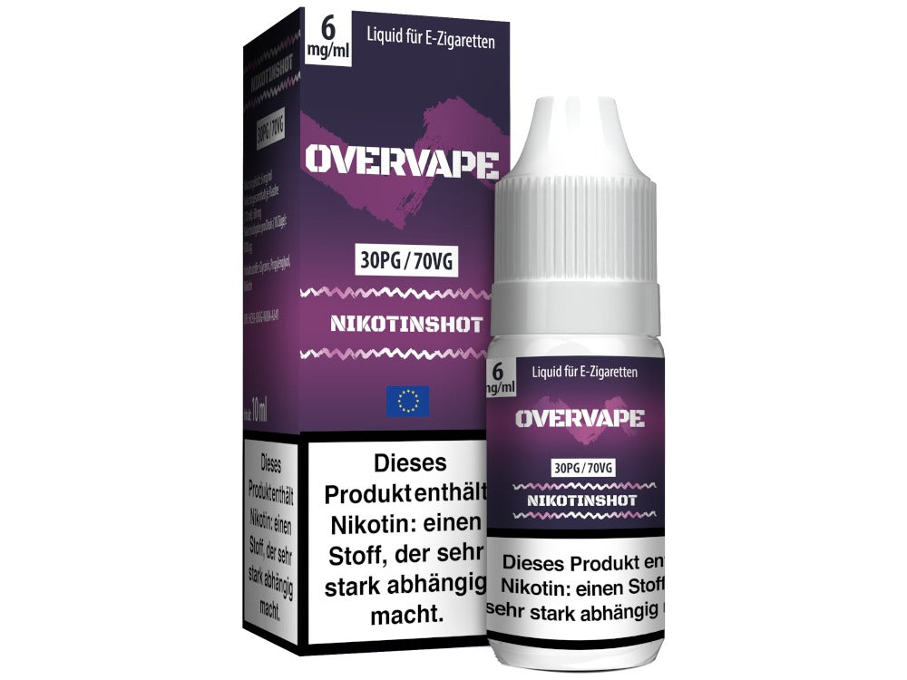Overvape - Nikotin Shots 70/30 VPG