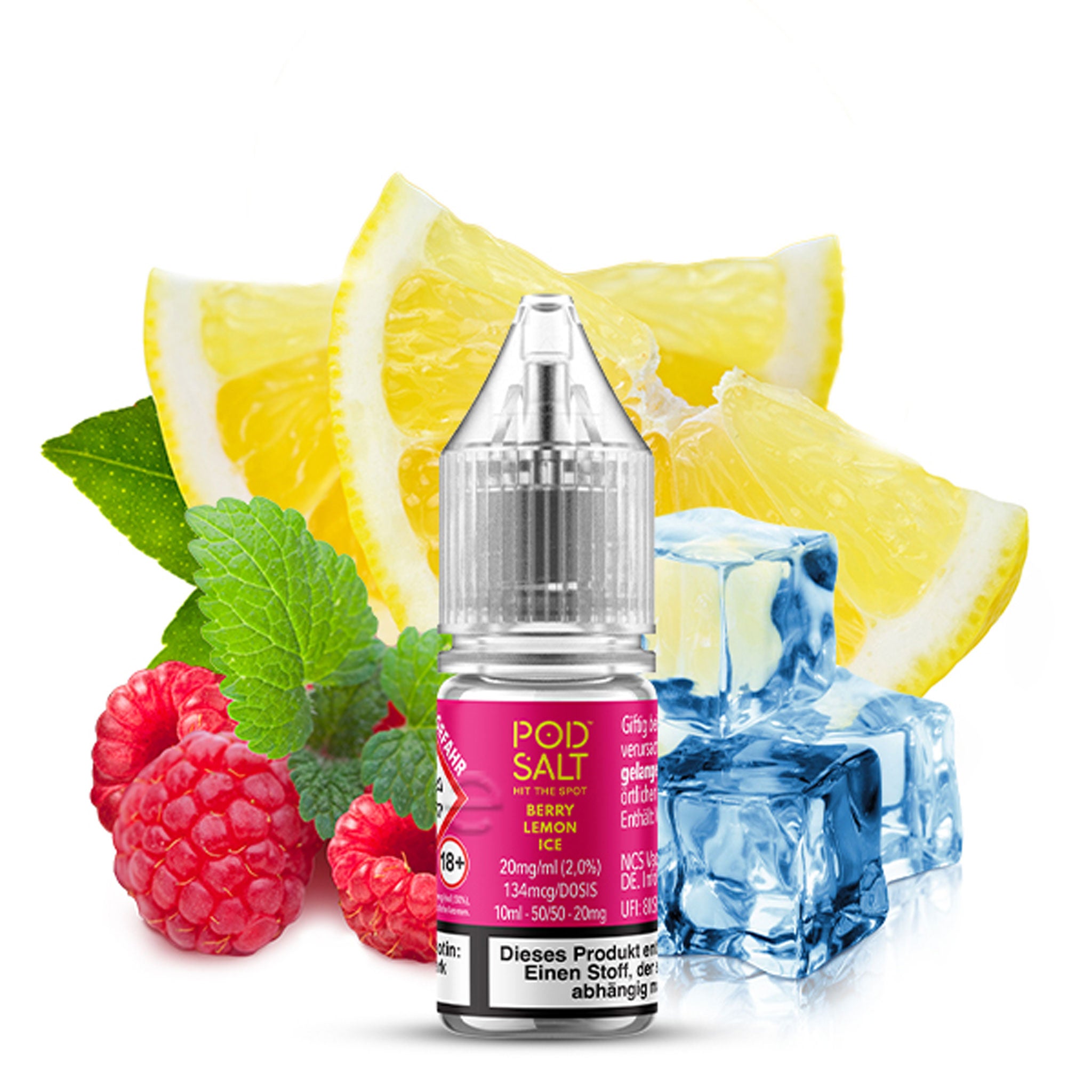 Pod Salt - XTRA - Berry Lemon Ice - Nikotinsalz Liquid