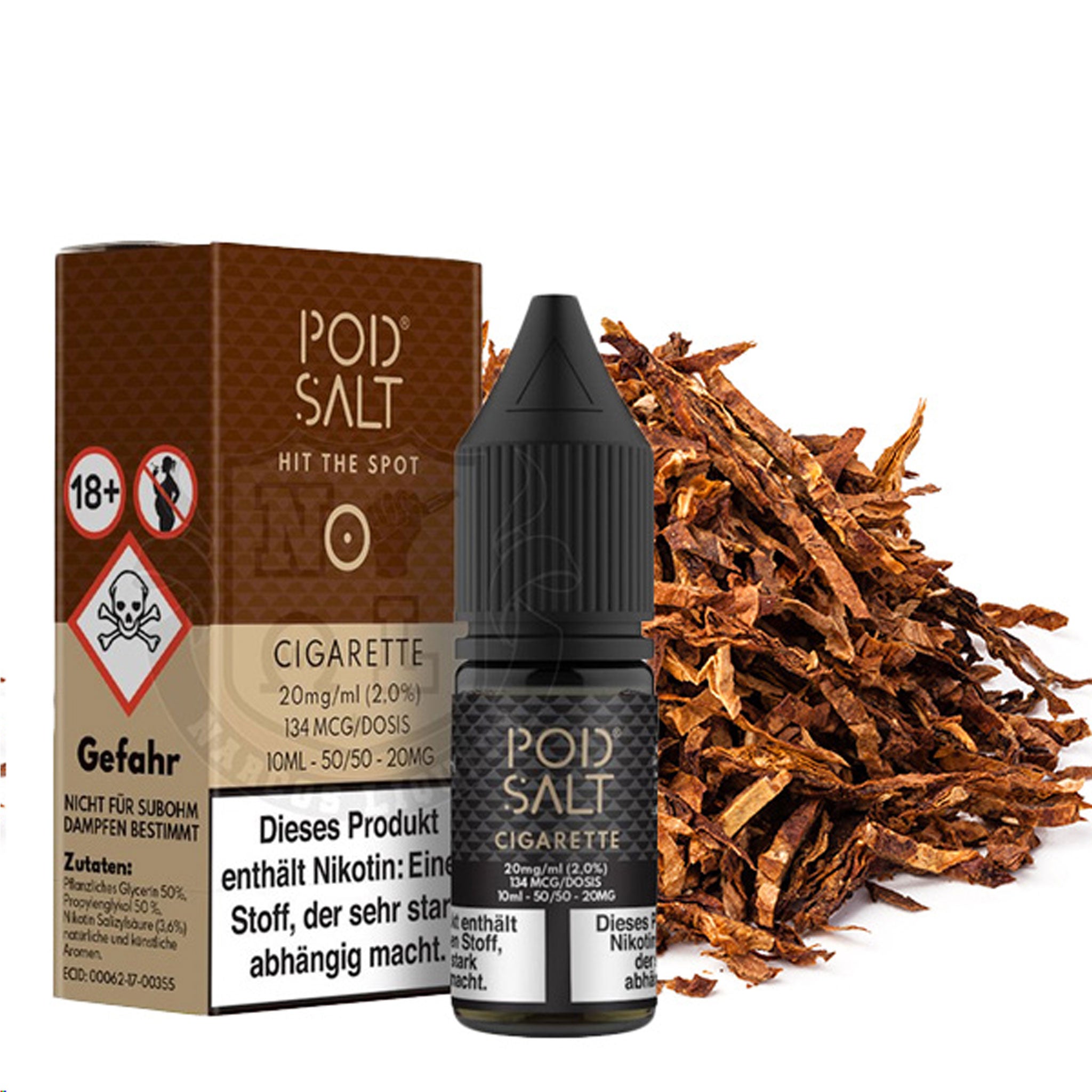 Pod Salt - Cigarette - Nikotinsalz Liquid