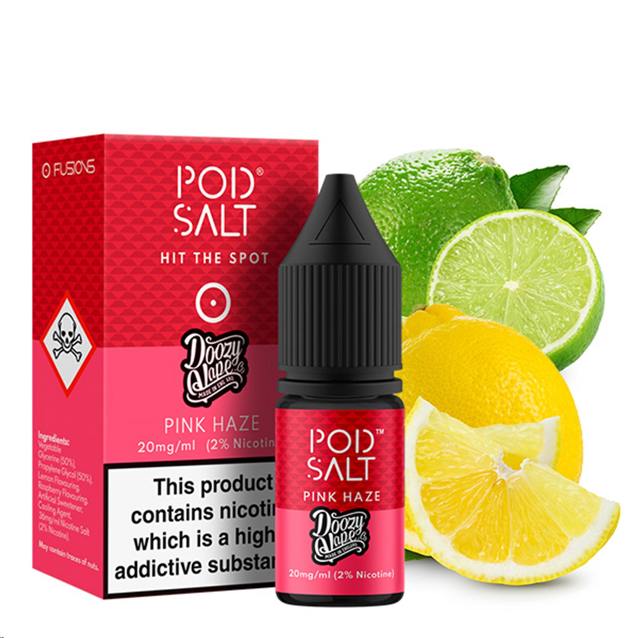 Pod Salt - Fusion - Pink Haze - Nikotinsalz Liquid