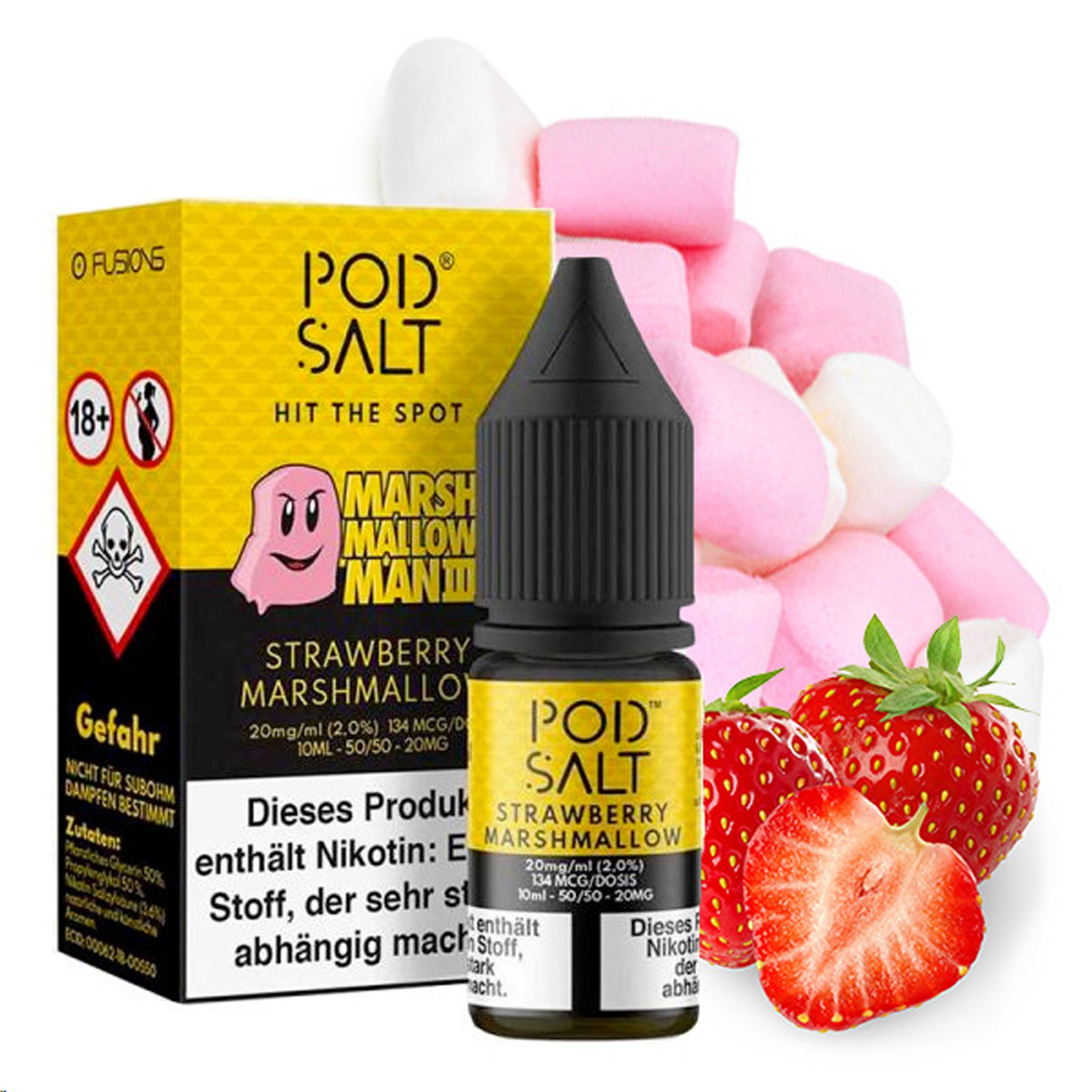 Pod Salt - Fusion - Marshmallow Man 3 - Nikotinsalz Liquid