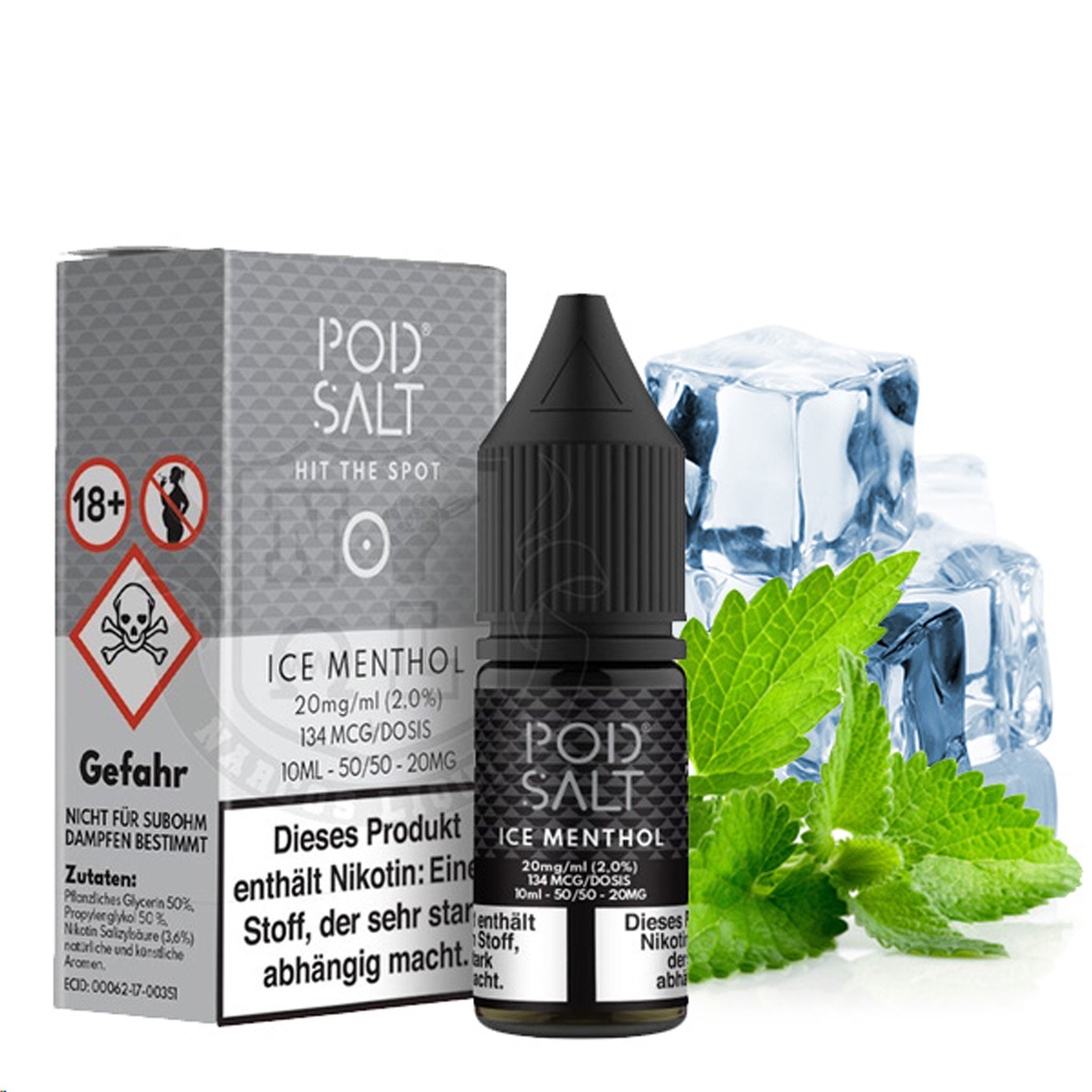 Pod Salt - Ice Menthol - Nikotinsalz Liquid