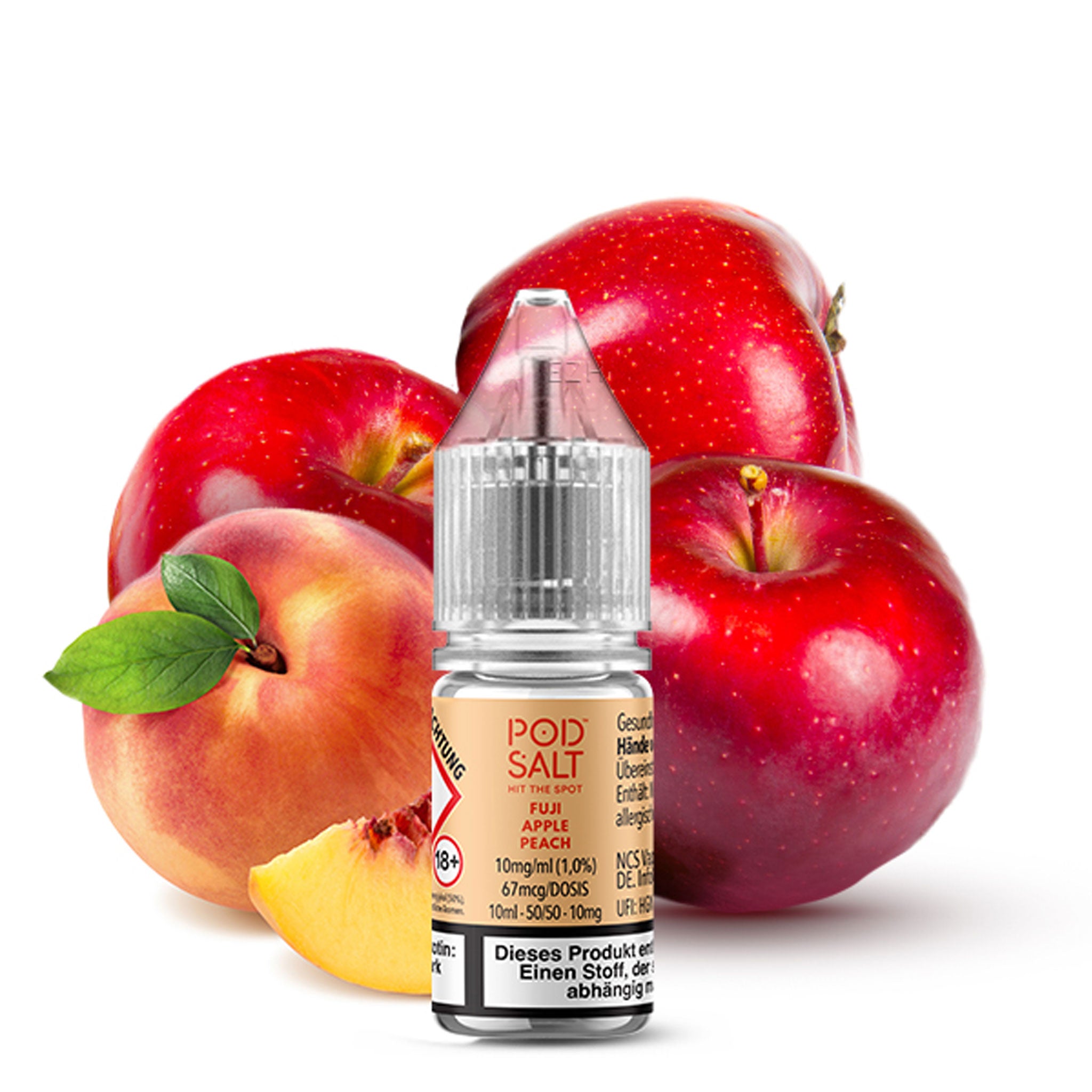 Pod Salt - XTRA - Fuji Apple Peach - Nikotinsalz Liquid