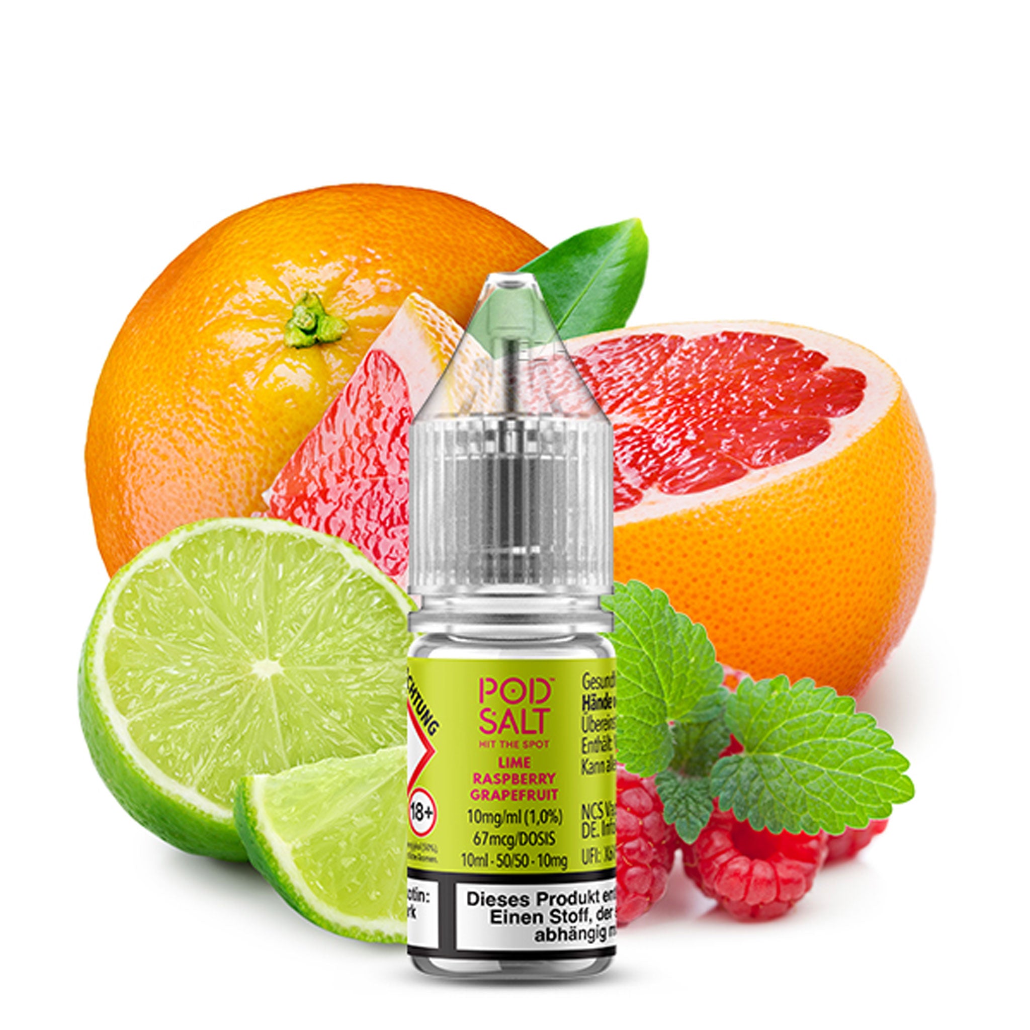 Pod Salt - XTRA - Lime Raspberry Grapefruit - Nikotinsalz Liquid