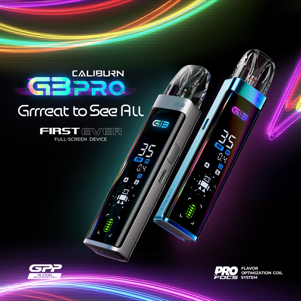 Ein Viedeo über die Optik der Uwell Caliburn G3 Pro.
