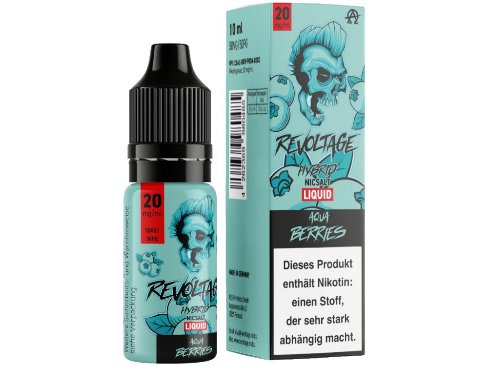 Revoltage - Aqua Berries - Hybrid Nikotinsalz Liquid