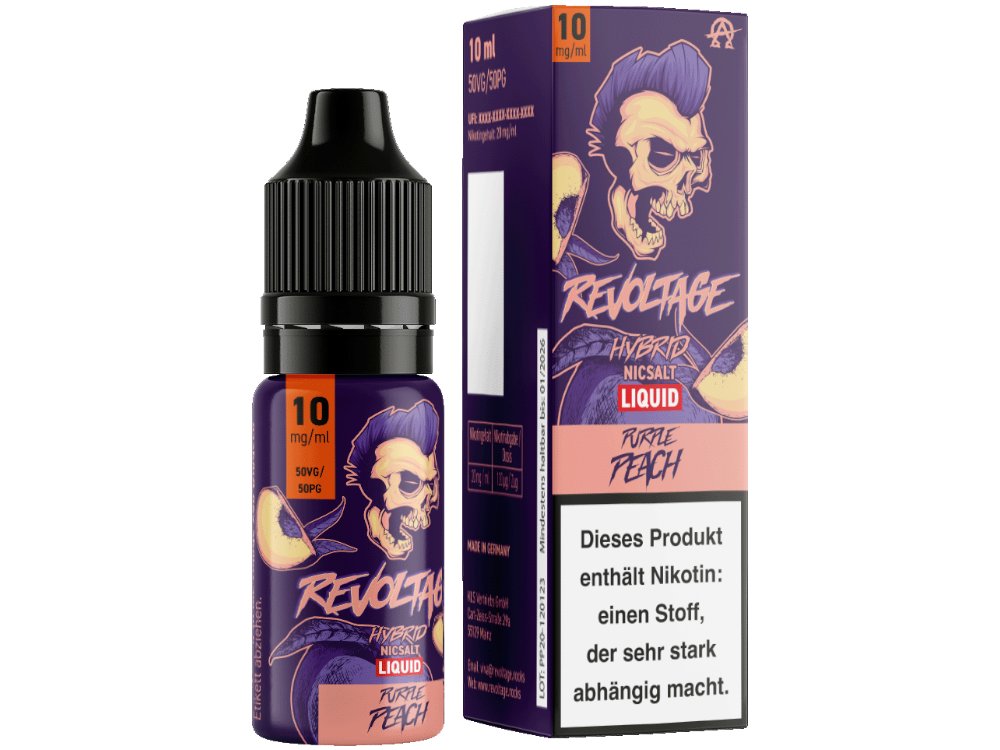 Revoltage - Purple Peach - Hybrid Nikotinsalz Liquid