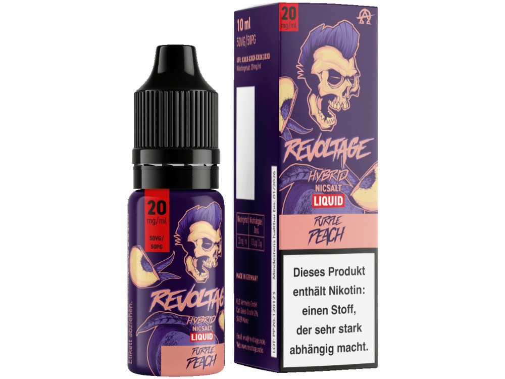 Revoltage - Purple Peach - Hybrid Nikotinsalz Liquid