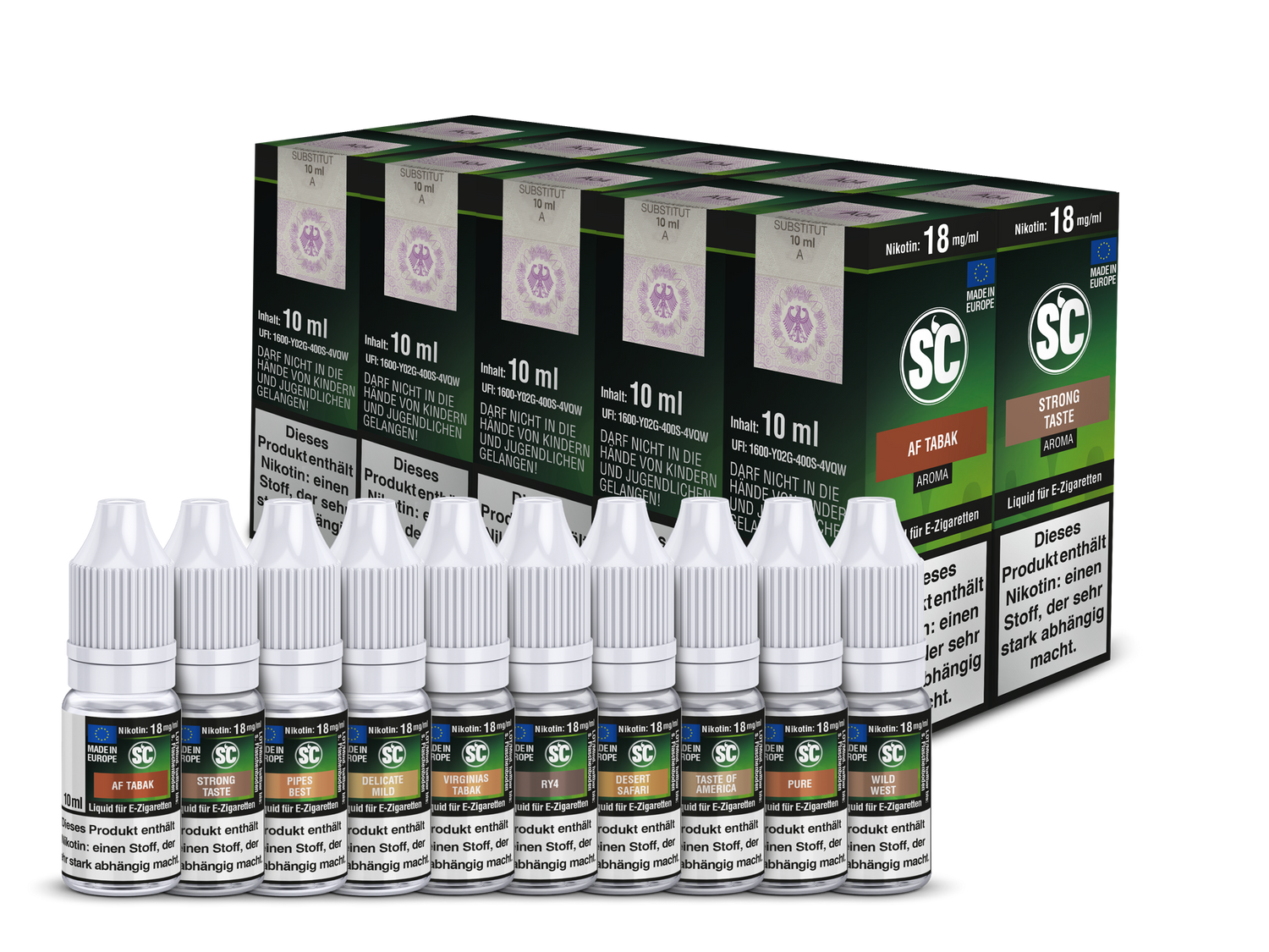 SC - Tobacco Probierbox - Liquid