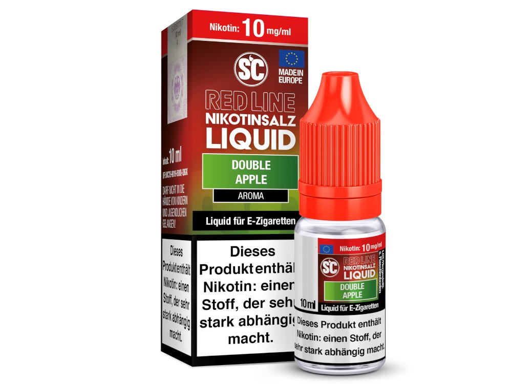 SC - Red Line - Double Apple - Nikotinsalz Liquid
