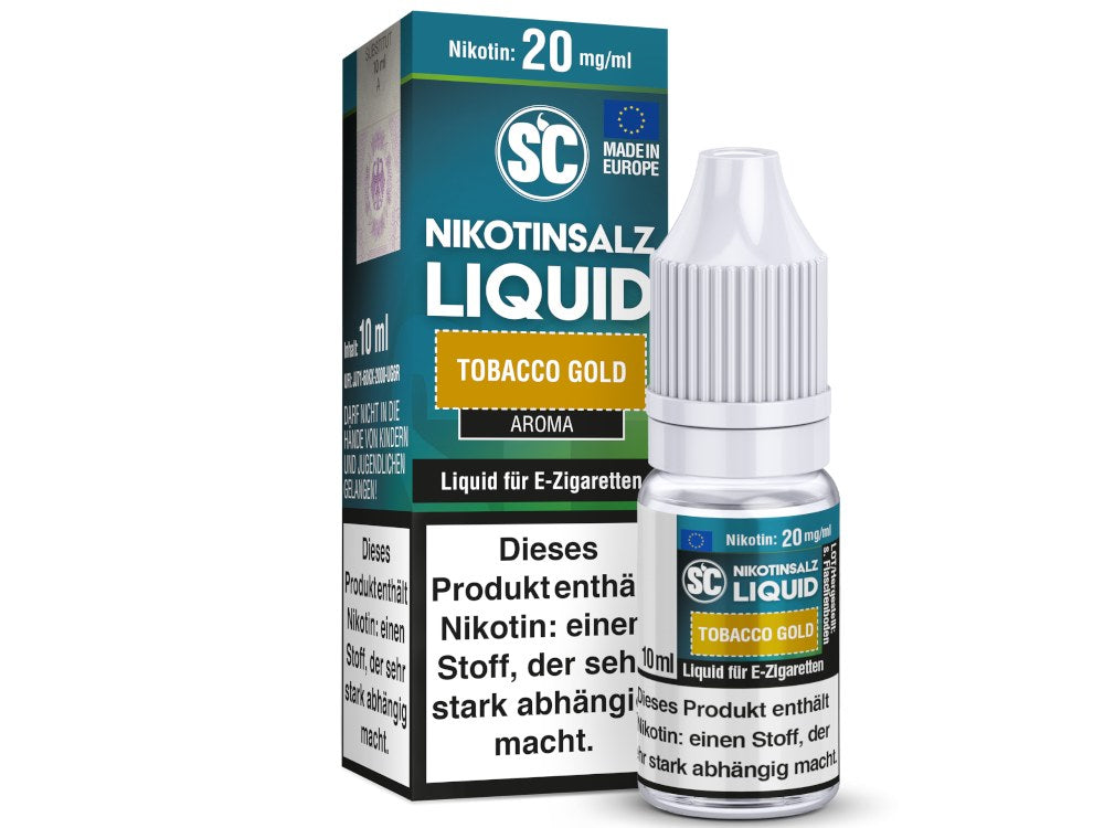 SC - Tobacco Gold - Nikotinsalz Liquid