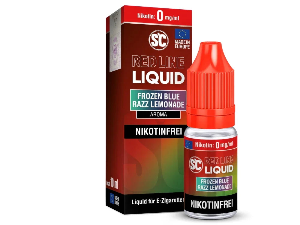 SC - Red Line - Frozen Blue Razz Lemonade - Nikotinsalz Liquid - 1er Packung / 0 mg/ml time4smoke.de