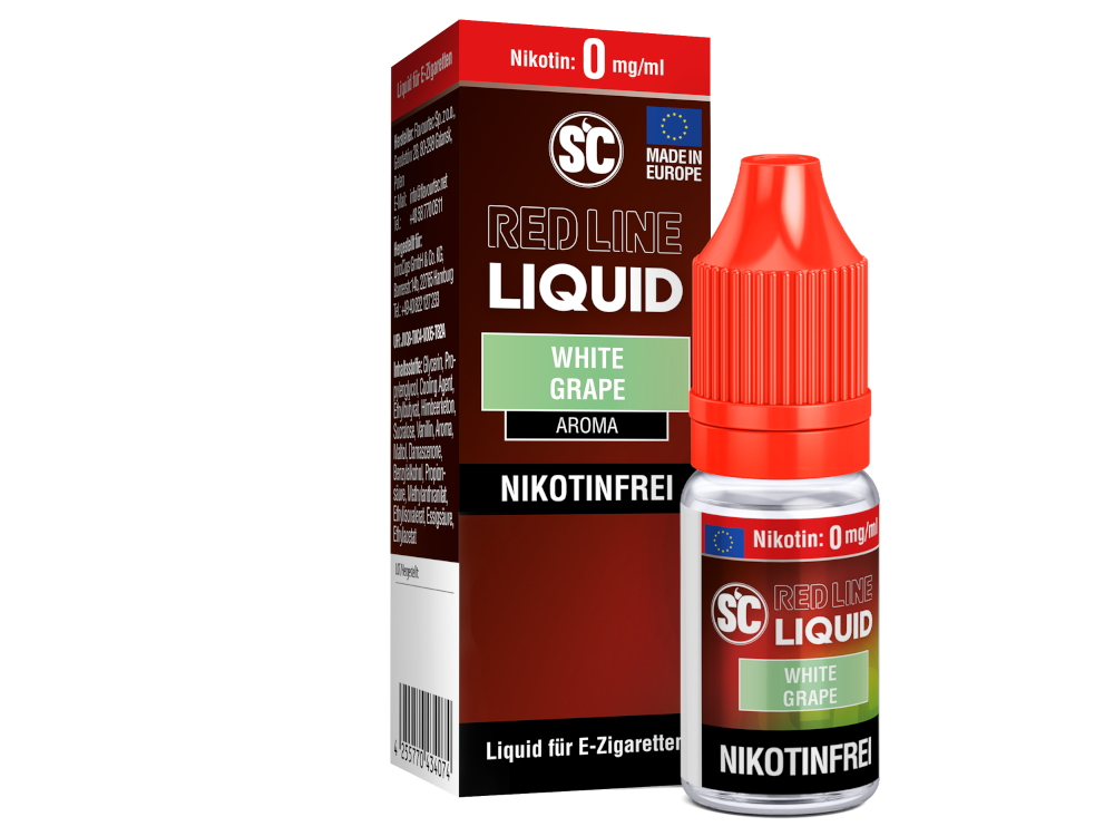 SC - Red Line - White Grape - Nikotinsalz Liquid - time4smoke