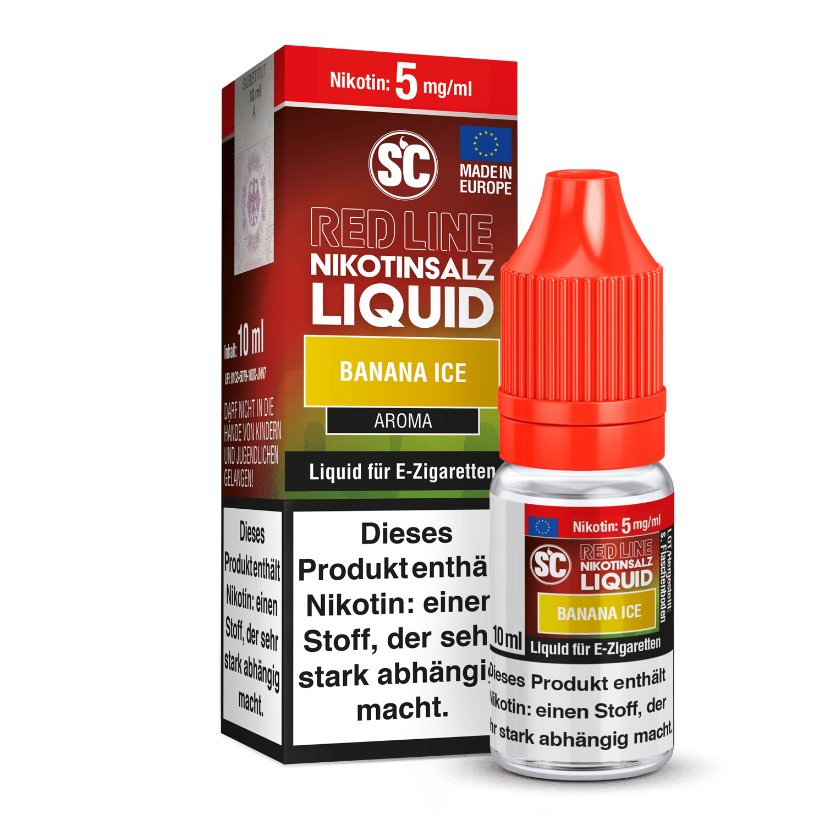 SC - Red Line - Banana Ice - Nikotinsalz Liquid