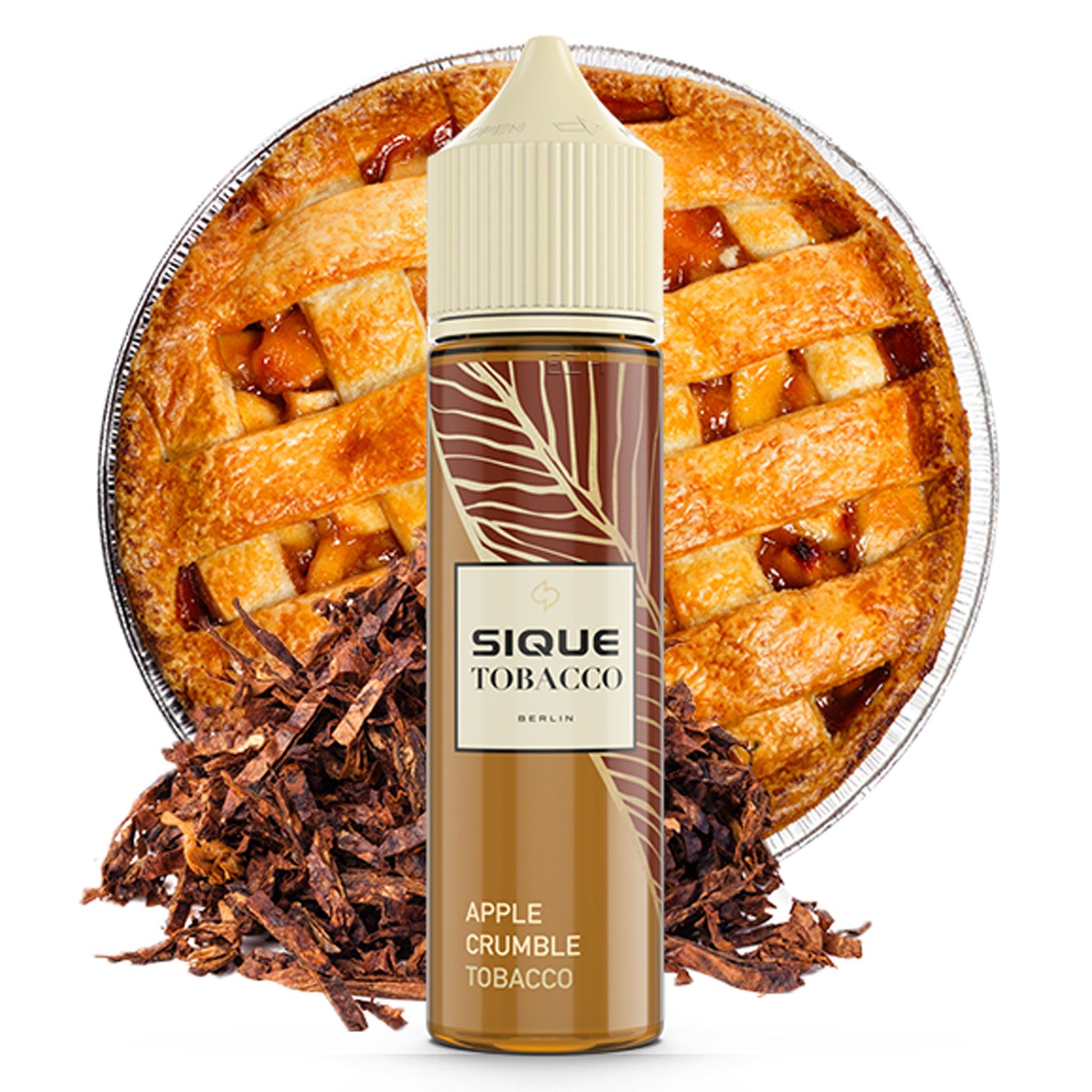 Sique - Apple Crumble Tobacco - Longfill Aroma 6 ml